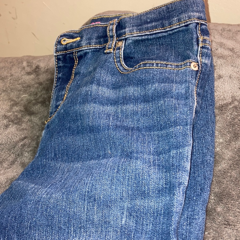 Blue light jeans